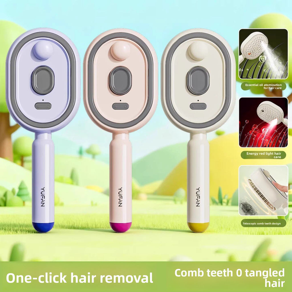 Electric Spray Hair Brush & Scalp Massager