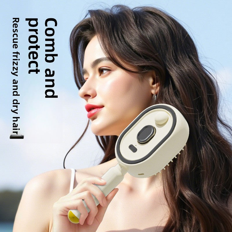 Electric Spray Hair Brush & Scalp Massager