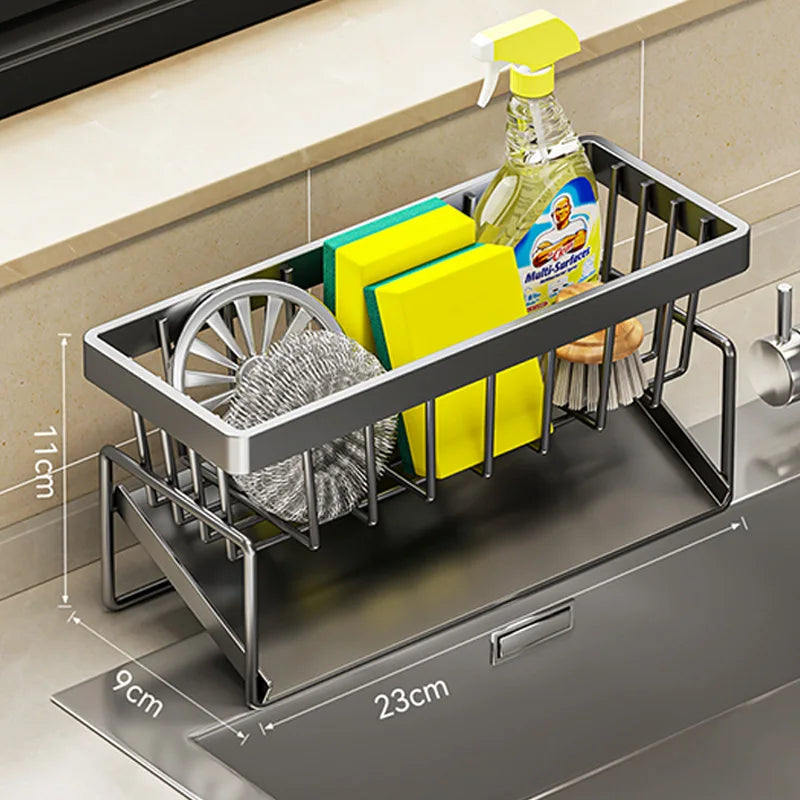 Stainless Steel Sink Caddy & Sponge Holder
