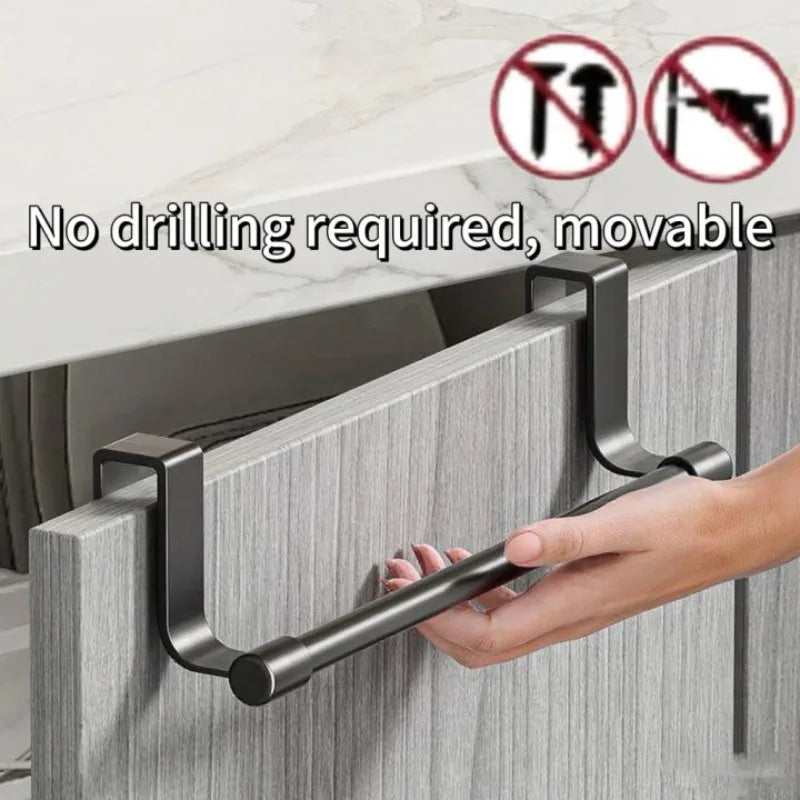 Over-Cabinet Kitchen Towel Rack
