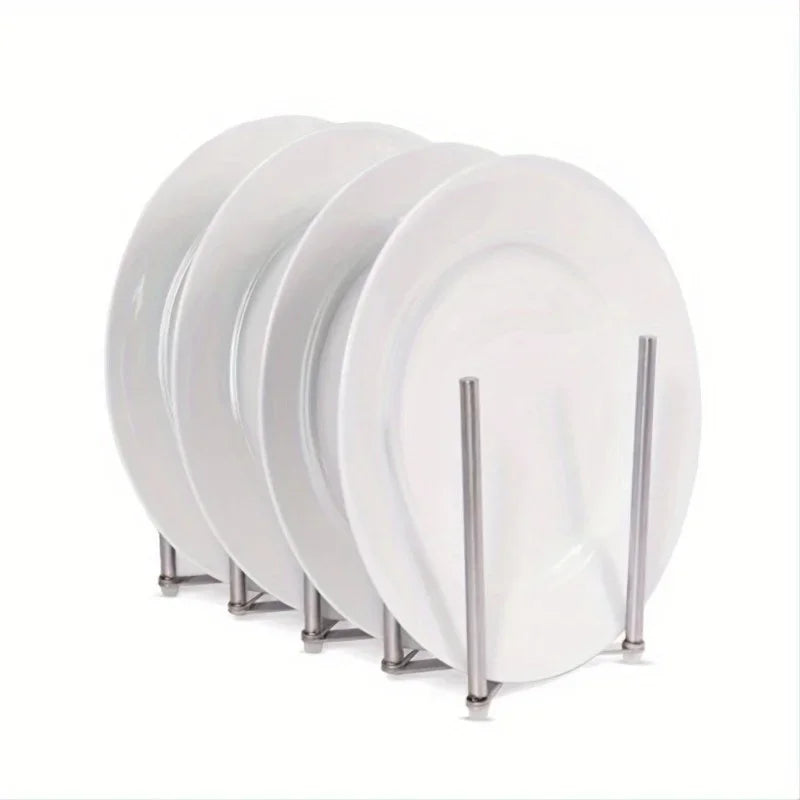 Multifunctional Retractable Foldable Stainless Steel Kitchen Drain Storage Rack Pot Pan Lid Plate Dish Tableware Organizer