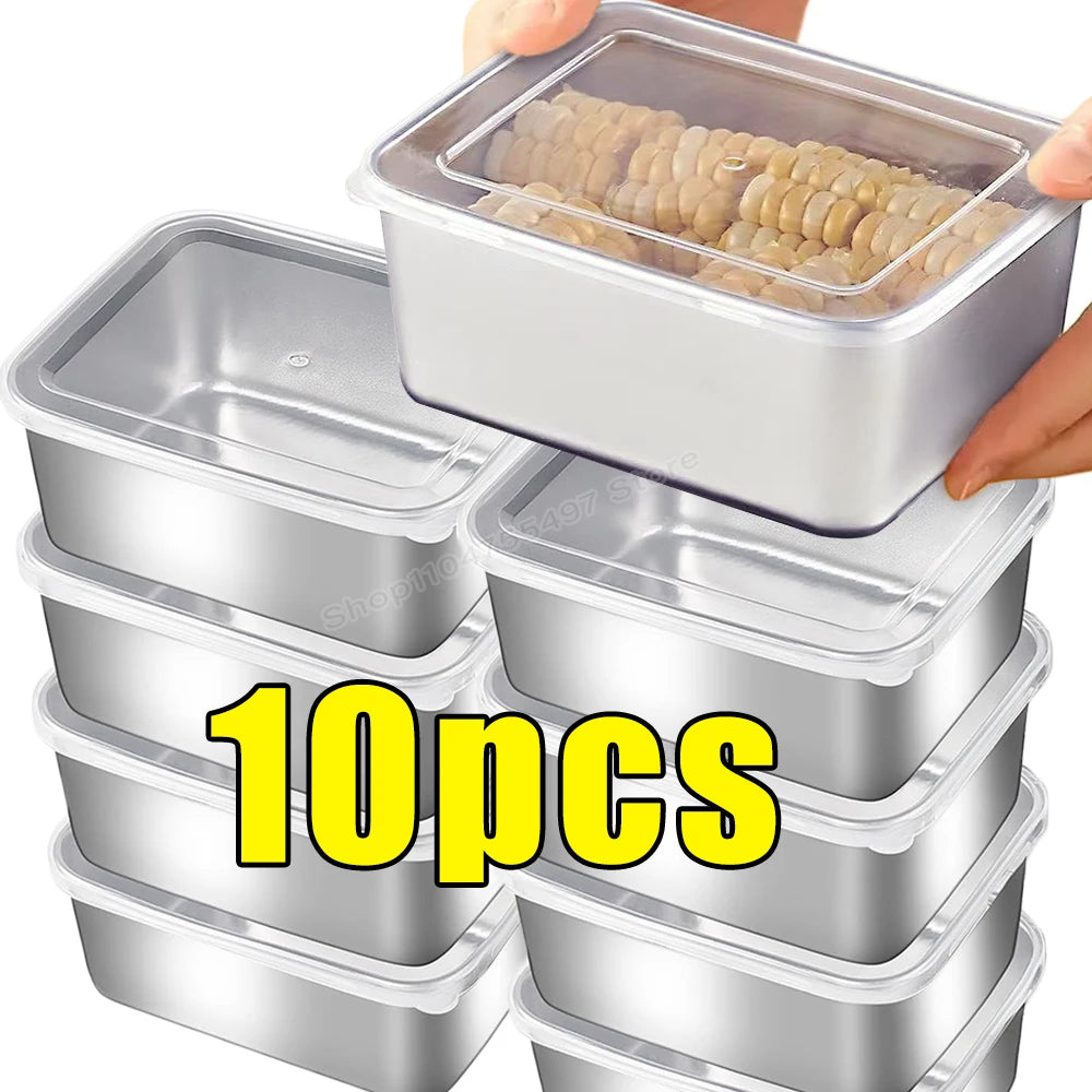 Stainless Steel Food Storage Containers with Lids
