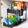 2-Tier Sliding Under-Sink Organizer