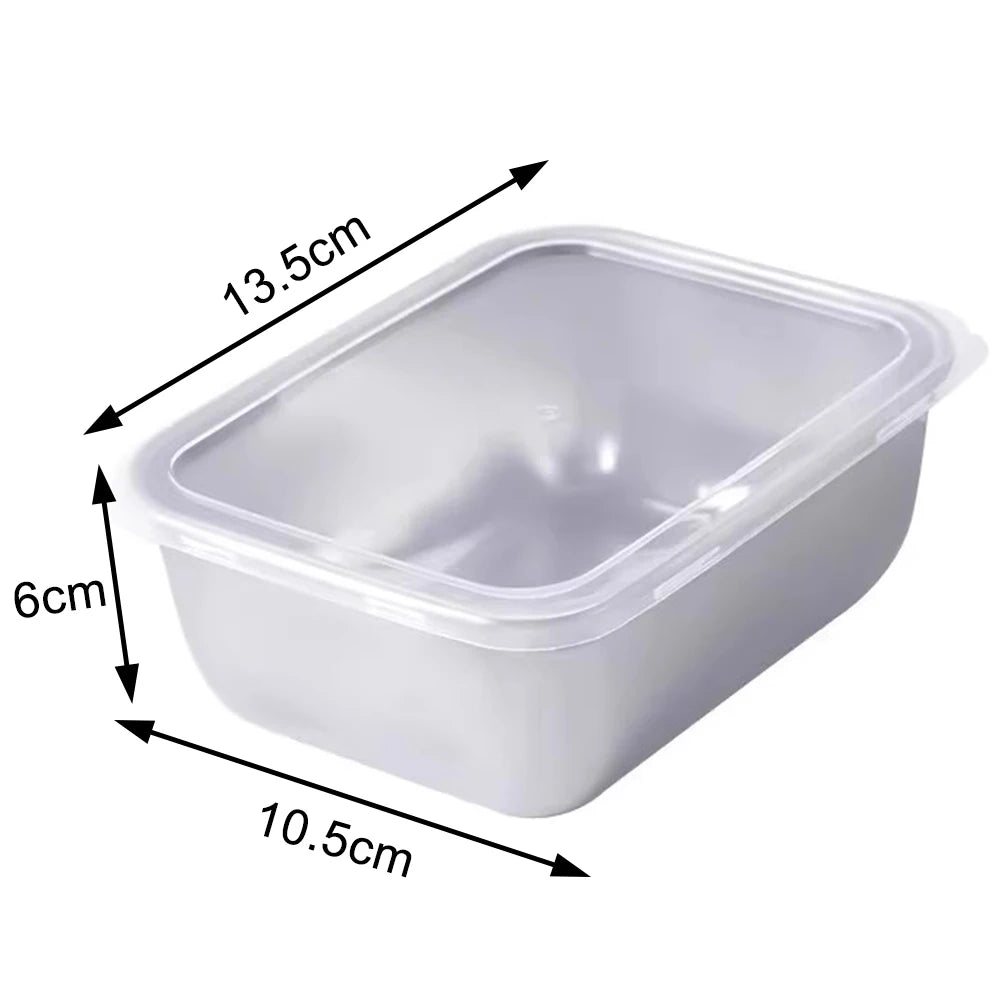 Stainless Steel Food Storage Containers with Lids