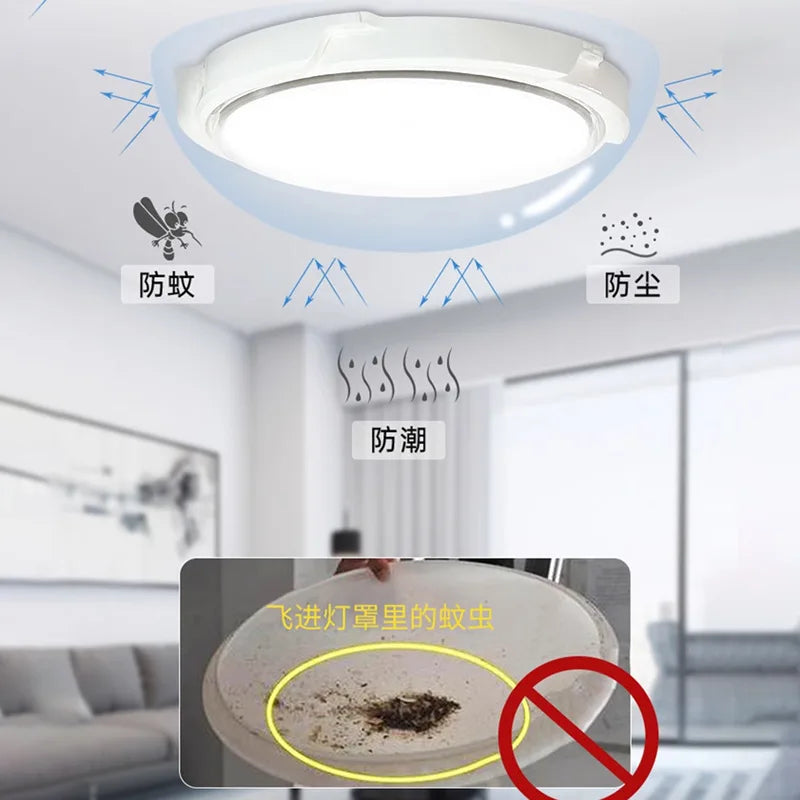 Solar Ceiling Light LED Home Indoor Bedroom Exterior Lighting LED High Power Courtyard 500W Solar Light