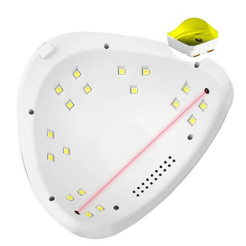 Nail Dryer Lamp UV Light for Nails Eyes Protection UV Lamp for Gel Nails Gel Nail Polish Curing Dryer Home Salon Tool