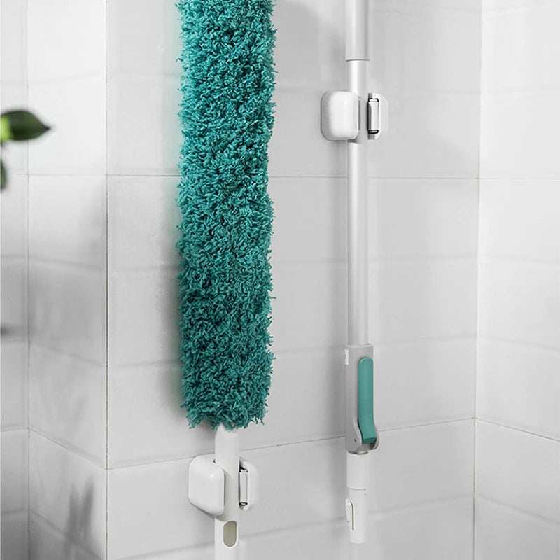 Wall-Mounted Mop & Broom Clips