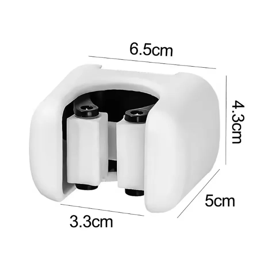 Wall-Mounted Mop & Broom Clips