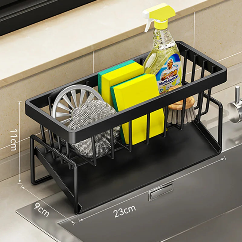 Stainless Steel Sink Caddy & Sponge Holder