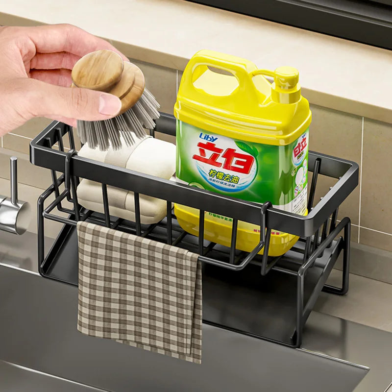 Stainless Steel Sink Caddy & Sponge Holder