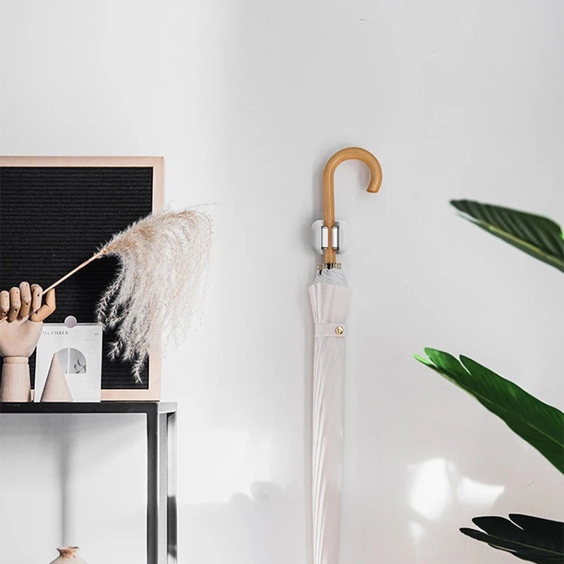 Wall-Mounted Mop & Broom Clips