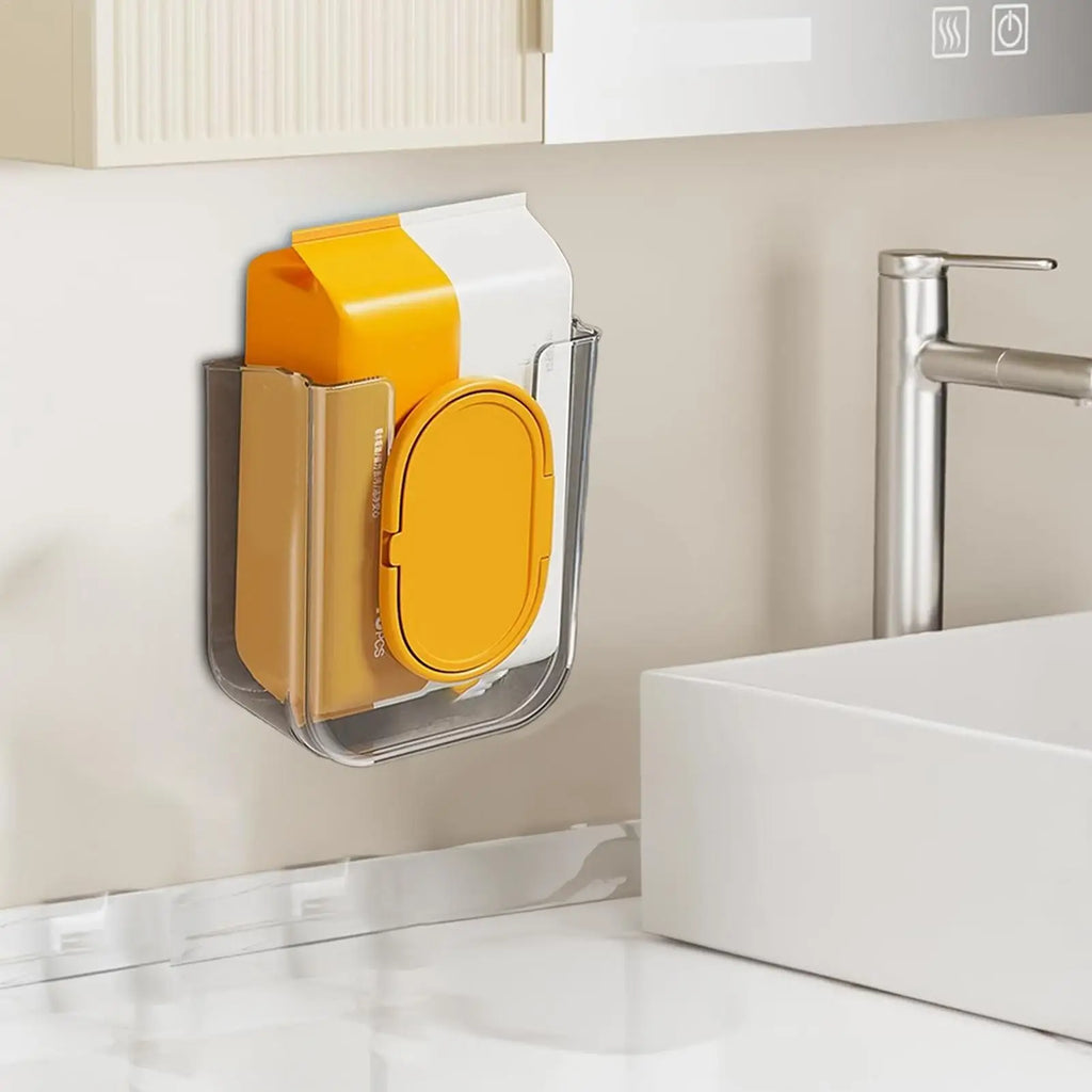 Wall-Mounted Wipe Holder & Dispenser