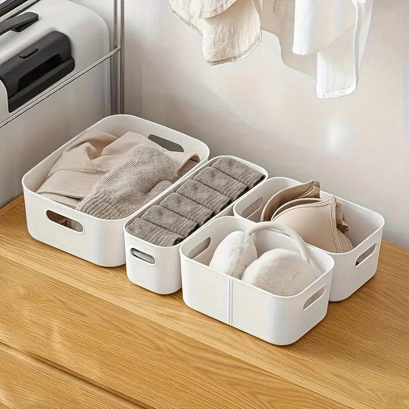 5-Piece Stackable Storage Bin Set