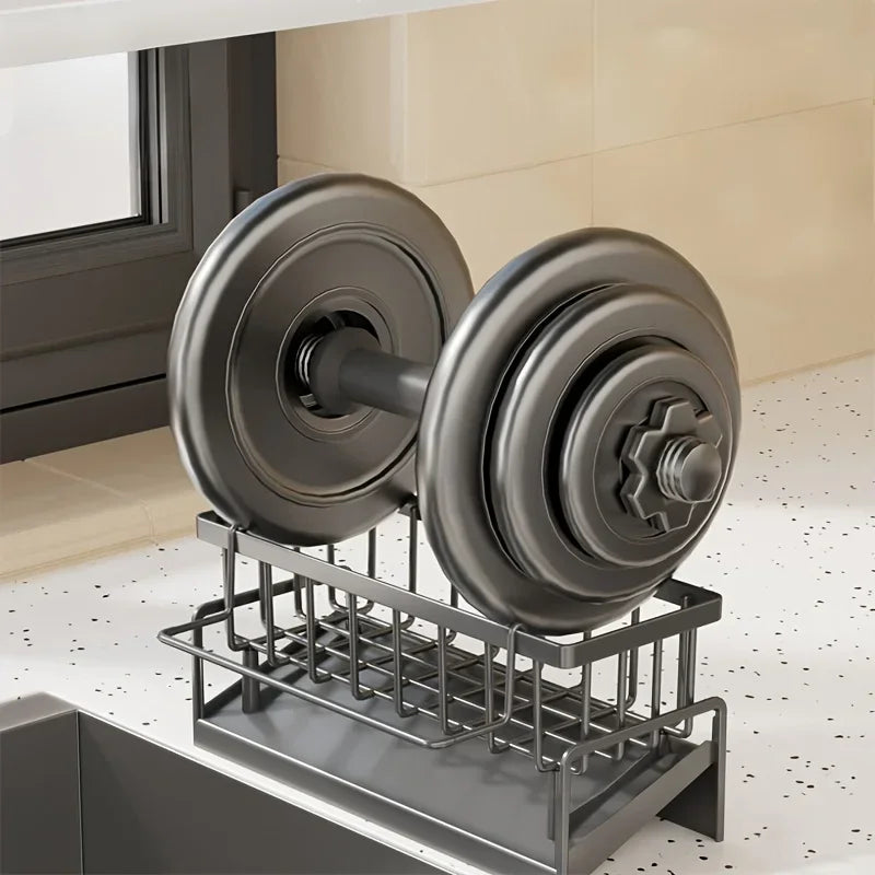 Drill-Free Sink Organizer Shelf