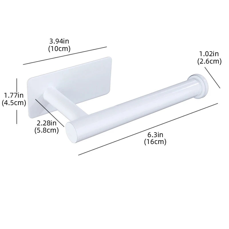 No-Drill Paper Towel Holder