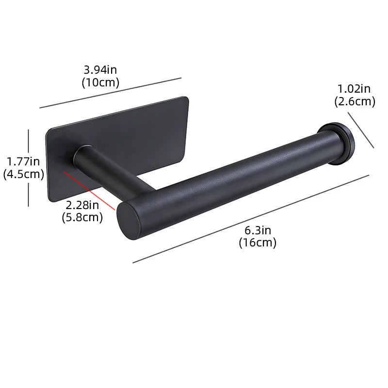 No-Drill Paper Towel Holder