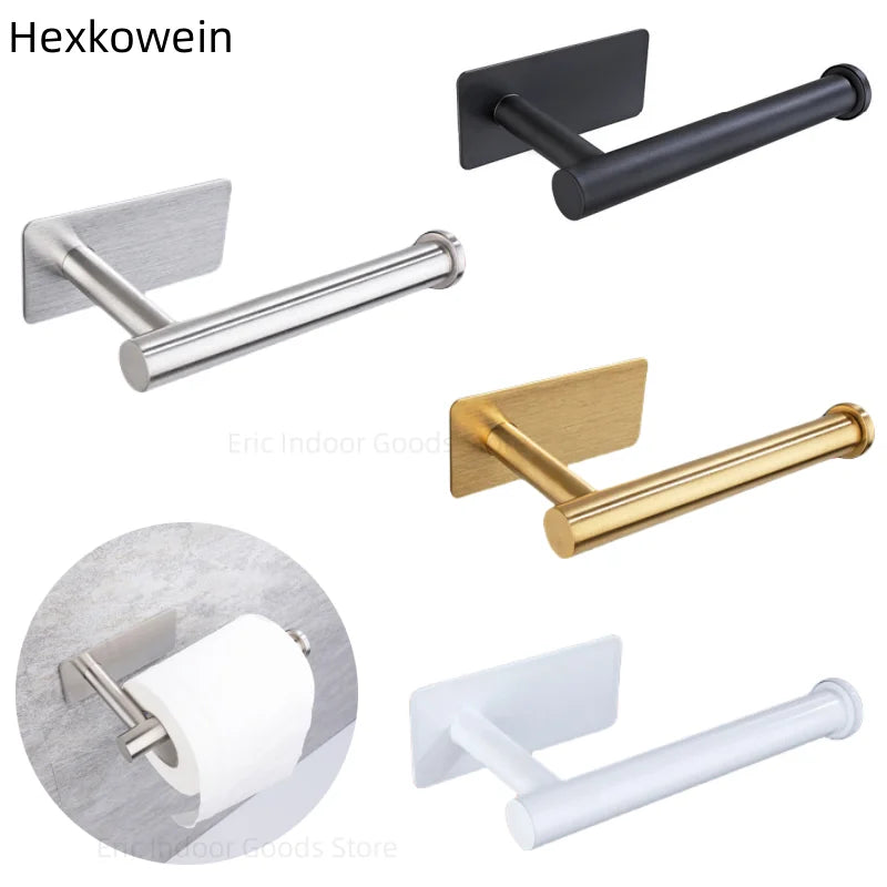 No-Drill Paper Towel Holder