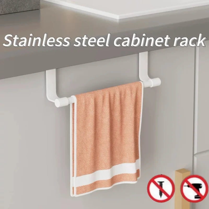 Over-Cabinet Kitchen Towel Rack