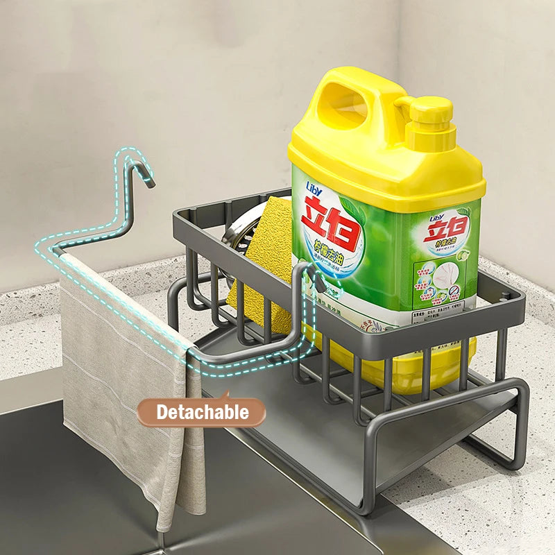 Stainless Steel Sink Caddy & Sponge Holder