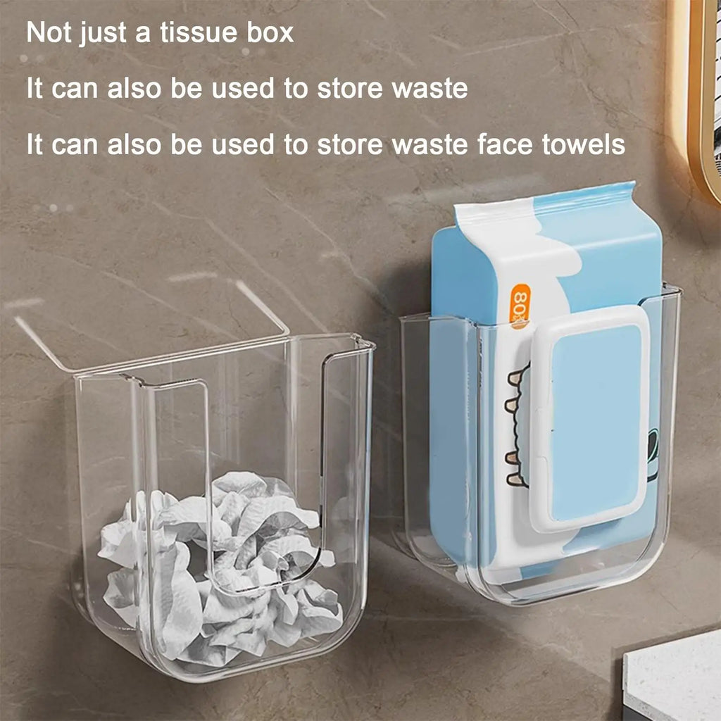 Wall-Mounted Wipe Holder & Dispenser